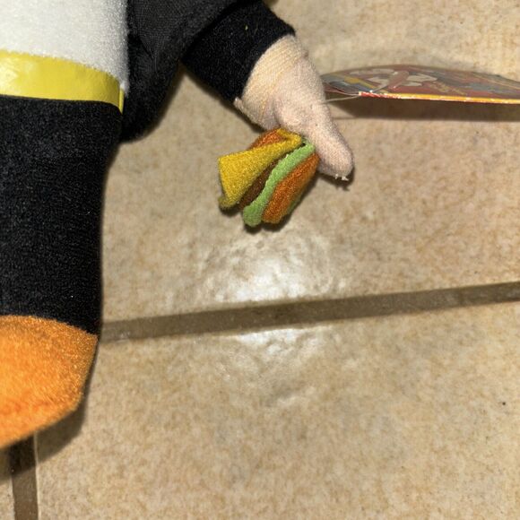 Popeye Wimpy New Stuffed Plush Doll Toy Figure TV Show Collectible Hamburger Guy - Picture 2 of 4